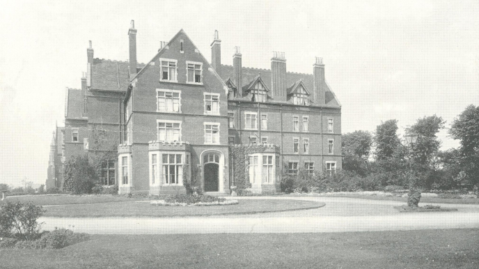 Homerton College east front 1903