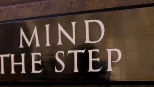 Mind the STEP sign